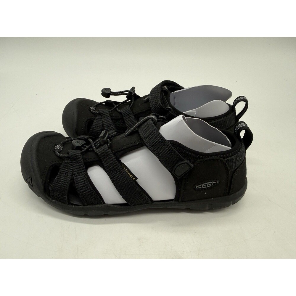 KEEN Seacamp 2 II CNX Closed Toe Sandals Big Kids 4 Black Unisex Child - Picture 6 of 11